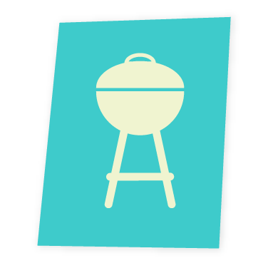 ADRN_BBQ_Summer2019_Backyard BBQ Backyard BBQ - Fire up the grill and host a barbeque for friends and neighbors. Include a watermelon eating contest to finish the evening on a sweet note.