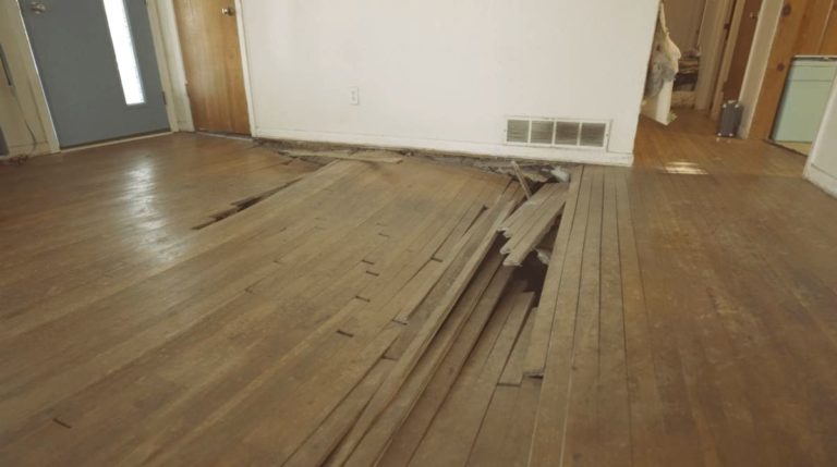 Damaged Floor
